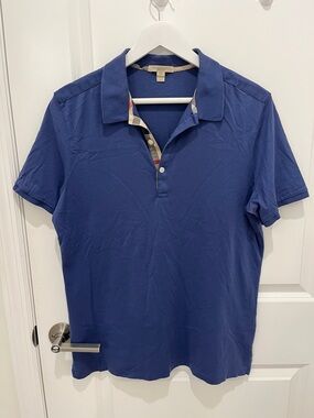 Burberry Polo Classic Shirt with Contrast Trim